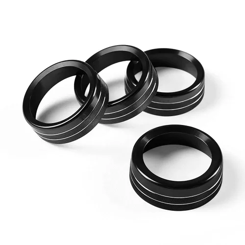 Miniatura 2 de Thor-Ind Cubierta de botón de CD de audio para interruptor de aire acondicionado, compatible con Toyota Tacoma 2016, 2017, 2018, 2019, 2020, 2021