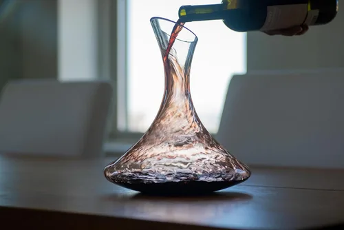 Miniatura 5 de Ravenscroft Crystal Decantador Ultra Magnum soplado a mano grande hecho en Europa 88 onzas líquidas 100% cristalino sin plomo Caja de regalo