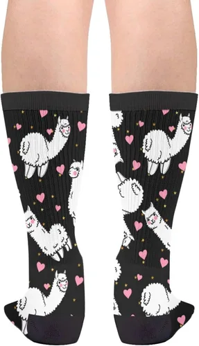 Miniatura 2 de bassyil Lindos calcetines de Axolotl novedosos, calcetines de vestir casuales locos y divertidos para mujeres y hombres