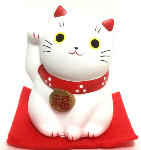 Miniatura 7 de M-RO Maneki Neko Lucky Cat Azul