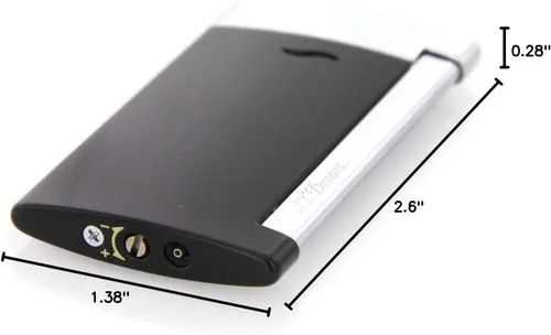 Miniatura 4 de S.T. Dupont Slim 7 Encendedor - Negro/Cromo Cromado