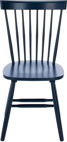 Miniatura 19 de SAFAVIEH Furniture - Juego de 2 sillas de comedor Parker Spindle, color blanco roto - madera maciza - Diseño clásico de Windsor - Ideal para Blanco