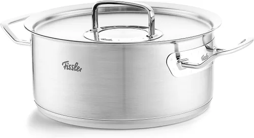 Miniatura 8 de Fissler Original-Profi Collection Rondeau de acero inoxidable de 1.5 cuartos de galón con tapa de metal