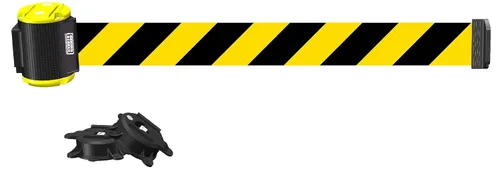 Miniatura 26 de Banner Stakes Soporte magnético de pared de 7 pies – Bandera roja "Danger- Entrée Interdite", se asegura fácilmente a múltiples superficies, cierre