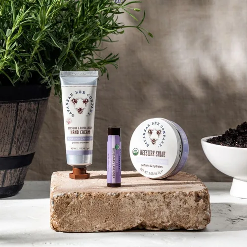 Miniatura 7 de Crema de manos de cera de abeja Savannah Bee Company - Crema reparadora hidratante para manos