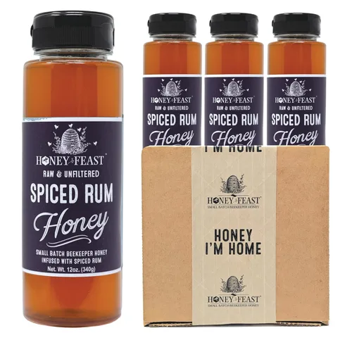 Miniatura 40 de Honey Feast, Miel de Flor Silvestre, 12 Onza