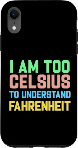 Miniatura 24 de Funda para iPhone 16 con texto "I am Too Celsius To Understand Fahrenheit