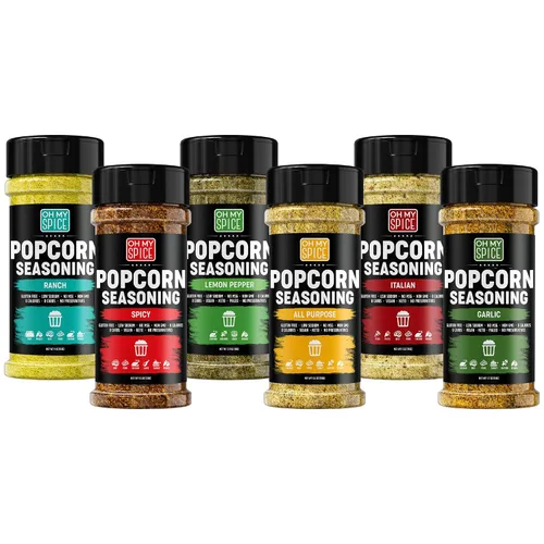 Miniatura 16 de Popcorn Seasoning Chocolate Powder Mix - Gluten Free & Low Sodium Cocoa Powder Blend Popcorn Flavoring Seasoning. Healthy Movie Night Theater Pop