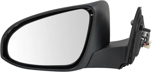 Miniatura 111 de TRQ Espejo plegable con calefacción eléctrica del lado del conductor con indicador de punto ciego pintura a juego negro liso compatible con Kia