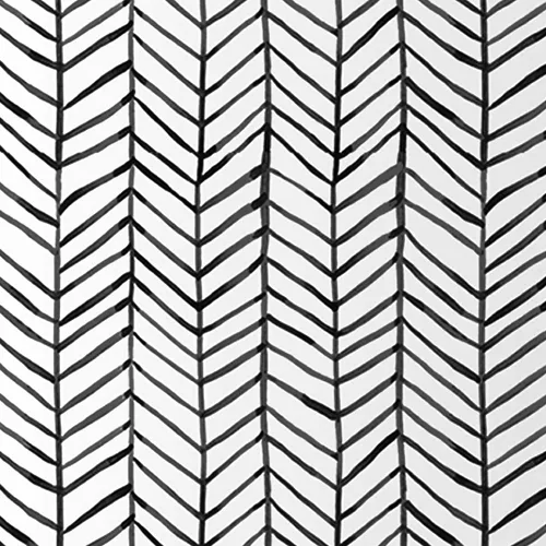 Miniatura 2 de MulYeeh Papel tapiz adhesivo de 17.7 x 118 pulgadas, diseño de espiga de espiga en blanco y negro, extraíble, prepegado, decorativo