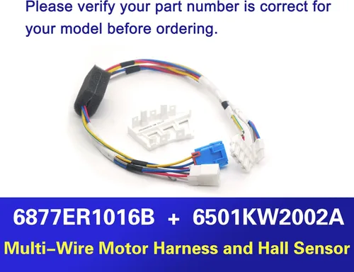 Miniatura 3 de 6877ER1016B Arnés de motor multicable para lavadora LG