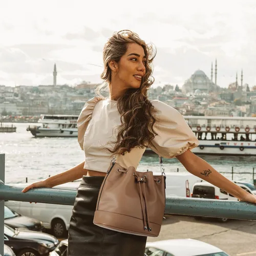 Miniatura 2 de AFKOMST Bolsos y monederos para mujer con cordón y bolsos de hombro con 2 correas desmontables