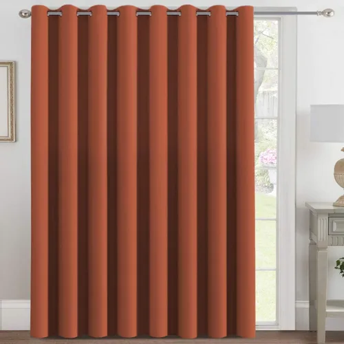 Miniatura 126 de H.VERSAILTEX - Cortinas blackout con aislamiento térmico y ojales en la parte superior, para patios, puertas correderas y división de habitaciones