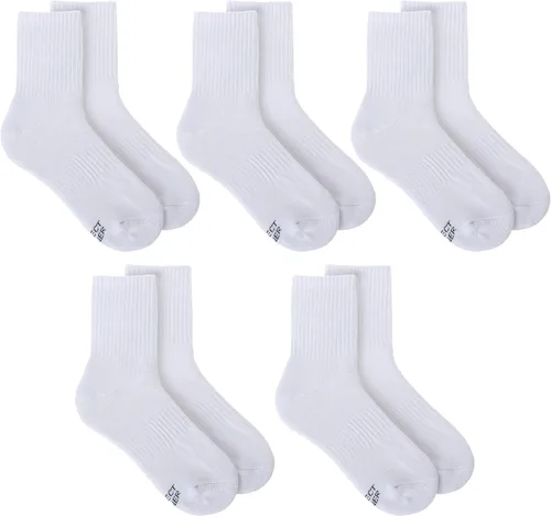 Miniatura 5 de Calcetines deportivos de algodón con soporte de arco para entrenamiento atlético para hombres y mujeres