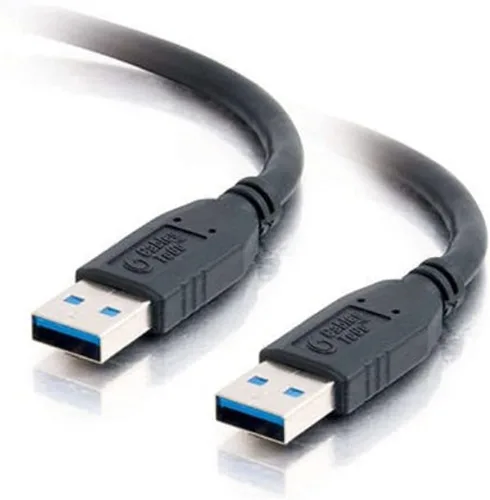 Miniatura 6 de C2G Cable de extensión USB largo, Cable USB, Cable USB A a A, Negro, 16 pies (4.87 metros), Cables to Go 39010