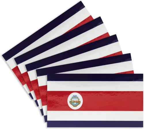 Miniatura 14 de CANTENDO 5 calcomanías adhesivas de la bandera de Italia, banderas italianas, calcomanías reflectantes de vinilo para automóvil, calcomanías