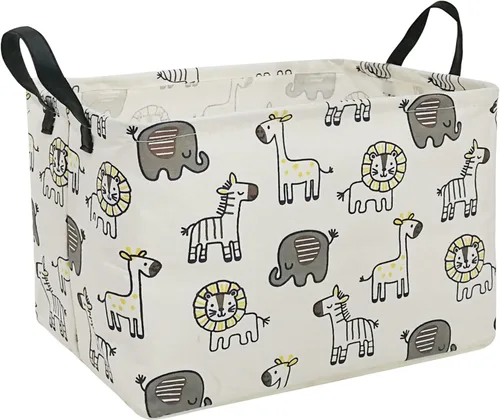 Miniatura 22 de MAIZMZ Cesta de almacenamiento rectangular vacía, organizador de almacenamiento impermeable de béisbol, cestas plegables con asas para mujeres