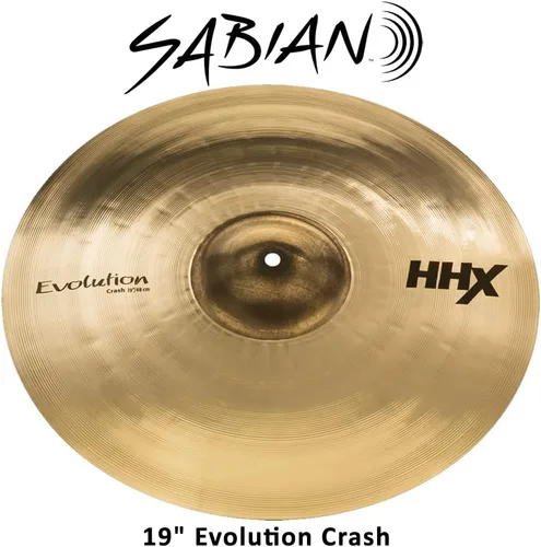 Miniatura 2 de SABIAN Platillo HHX Evolution Crash de 17 pulgadas, acabado brillante