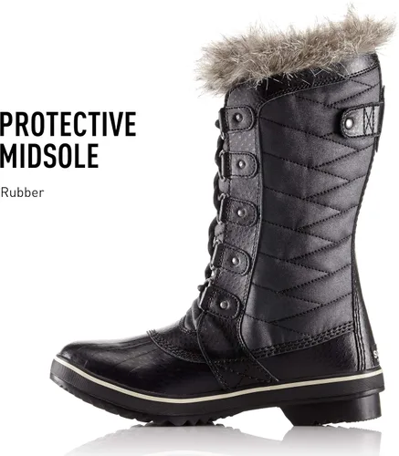 Miniatura 4 de SOREL Tofino II - Botas de invierno con aislamiento impermeable y cuello de piel sintética, para mujer