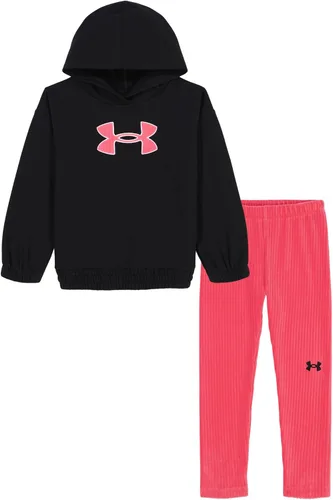 Miniatura 164 de Under Armour baby-girls Ua Terrazzo Leopard Heart SetShort Set