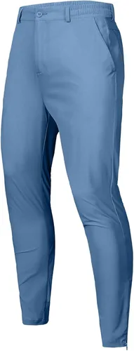 Miniatura 9 de JMIERR Pantalones de golf para hombre Pantalones deportivos elásticos casuales ajustados para senderismo, viajes, trabajo, pantalones de vestir