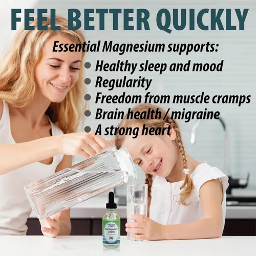Miniatura 3 de Anderson New Ionic Magnesium Complex, suplemento de magnesio líquido, gotas minerales traza, 30 porciones (2 oz)