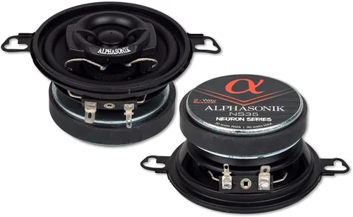 Miniatura 11 de Alphasonik 1 par de altavoces NS653 Neuron Series de 6.5" (300 vatios máx. para el par) 150 vatios máx. por altavoz, altavoz de audio para automóvil