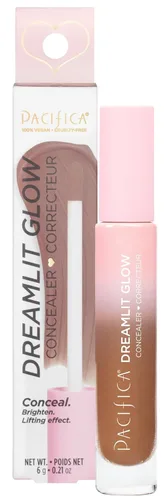 Miniatura 14 de Pacifica Corrector DreamLit Glow de cobertura completa con escualano para ojeras y corrección de manchas oscuras, ligero y duradero, vegano y libre