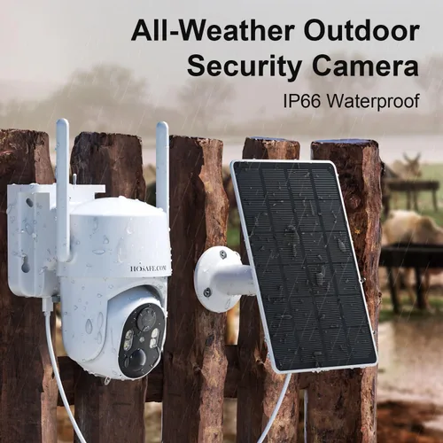Miniatura 10 de No hay cámara de seguridad WIFI, no necesita Internet, cámara de seguridad celular 4G LTE inalámbrica para exteriores, cámara solar para seguridad