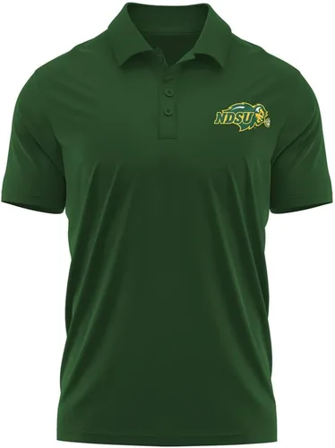 Miniatura 285 de Camisa polo deportiva oficial de la NCAA Collegiate para hombre, colección con logotipo en el pecho izquierdo
