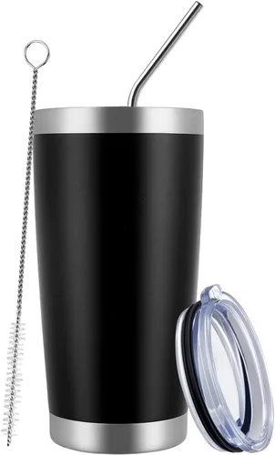 MEWAY - Vaso de 20 onzas para café Negro