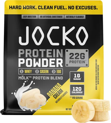 Miniatura 13 de Jocko Fuel Mölk Proteína en polvo de suero de leche 22g Mezcla baja en azúcar de fruta del monje - Recuperación muscular y crecimiento, el embalaje
