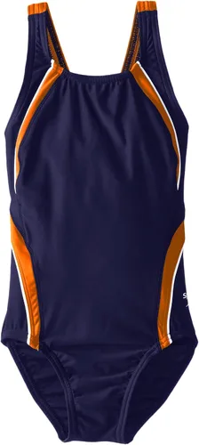 Miniatura 3 de Speedo Traje de baño de espalda pulse con empalme cónico para niña grande