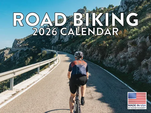 Miniatura 18 de Calendario de deportes de aventura al aire libre, calendario mensual de pared 2026, 12 meses, fabricado en Estados Unidos