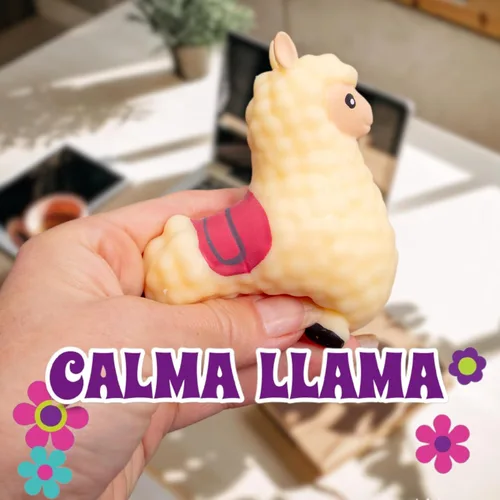 Miniatura 4 de Boxer Gifts Calma Llama Juguete Antiestrés Pelotas Antiestrés Únicas para Adultos y Adolescentes - Juguetes Sensoriales Blanditos de Animales