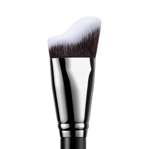 Miniatura 9 de EIGSHOW - Brocha de base plana, brocha de maquillaje para líquidos, crema, máscara, mezcla sin rayas, vegano y libre de crueldad (F615)