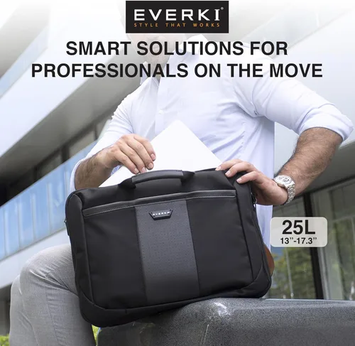 Miniatura 7 de EVERKI Versa - Maletín para laptop, bolsa de computadora resistente para portátiles de 13 a 17.3 pulgadas, bolsa de viaje resistente al agua