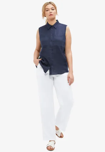 Miniatura 6 de Ellos - Pantalones con cordón para mujer, mezcla de lino