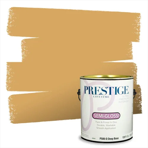 Miniatura 176 de PRESTIGE Paints Exterior Paint and Primer In One, 1-Gallon, Satin, Comparable Match of Benjamin Moore* Royal Linen* 931BM-PCM