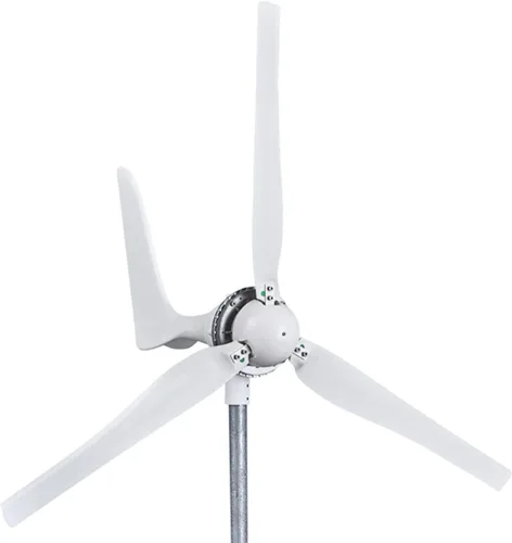 Miniatura 9 de Windmill 400W 12V Kit generador de turbina eólica terrestre y marina, controlador de carga MPPT incorporado + sistema de frenado automático y manual