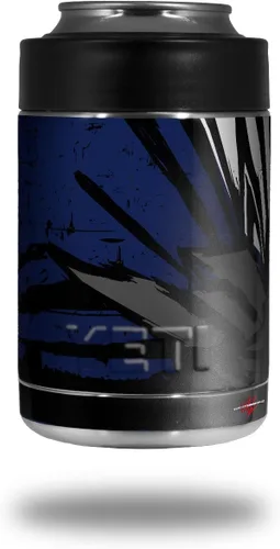 Baja 0040 – Etiqueta autoadhesiva estilo piel envolver Fits Yeti Rambler colster y rtic puede (Cooler no incluidas), color azul