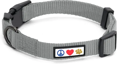Miniatura 52 de Collar para mascotas Pawtitas, de 6 pies, suave, ajustable, color sólido, de nailon. El collar y arnés a juego para perros y cachorros, se venden