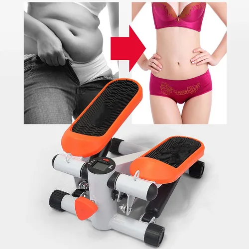 Miniatura 4 de Escalera escalonada para ejercicio, mini escalón con banda de resistencia, equipo de fitness en casa, máquina de ejercicios aeróbicos para gimnasio