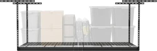Miniatura 9 de MonsterRax Estante de Almacenamiento Aéreo para Garaje - Estante de Techo de 4 x 8 para Estantes de Garaje, Estantería de Organización, Estante