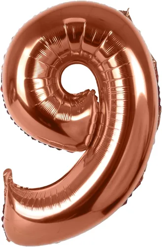 Miniatura 18 de Treasures Gifted Globos dorados grandes de números – Globo de aluminio número 0 de 40 pulgadas – Números de globos de cumpleaños – Números de globos