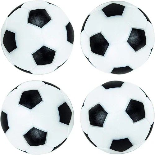 HUJI - Pelotas de futbolín de fútbol de mesa, tamaño reglamentario de 1.417 in