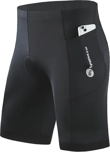 Miniatura 106 de sponeed Pantalones cortos de ciclismo para hombre, pantalones acolchados para ciclismo, ropa de ciclismo