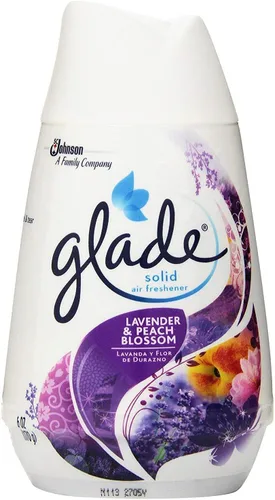 Miniatura 2 de Glade Ambientador sólido, lavanda y flor de melocotón, 6 onzas (paquete de 1)