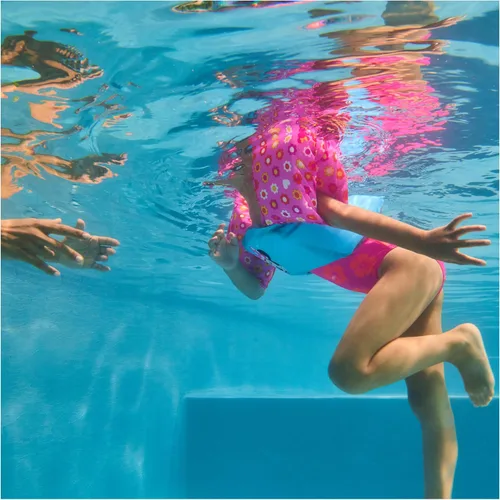 Miniatura 3 de SwimWays Disney Minnie - Entrenador de natación, chaleco salvavidas aprobado por la Guardia Costera de EE. UU., chaleco de natación para niños