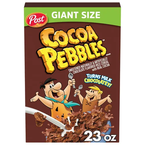 Miniatura 15 de Post Cocoa PEBBLES - Cereal de desayuno, tazas individuales portátiles para llevar, cereales sin gluten, 2.0 onzas (paquete de 12)